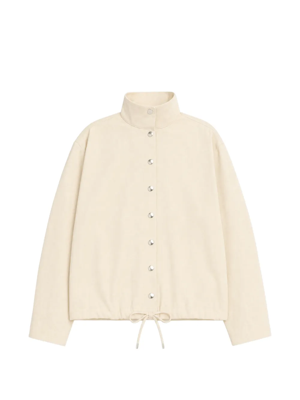 Reformation Lennon jack met trekkoord Beige