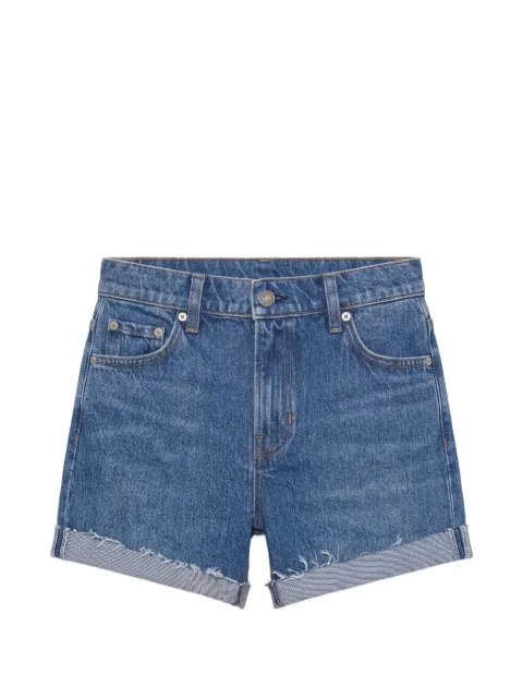 Reformation Sutton low-rise denim shorts