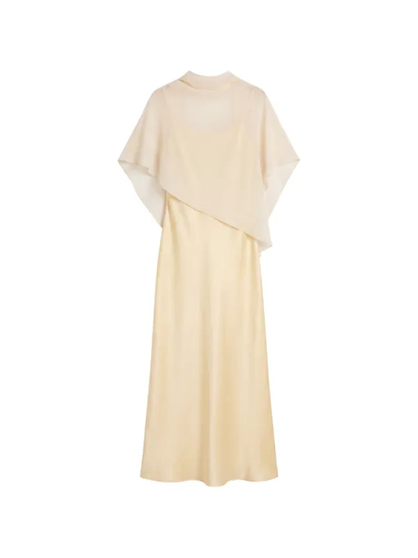 reformation asymmetrical dress Lilibeth Asymmetric Silk Midi | Neutrals Color:M-Cabernet