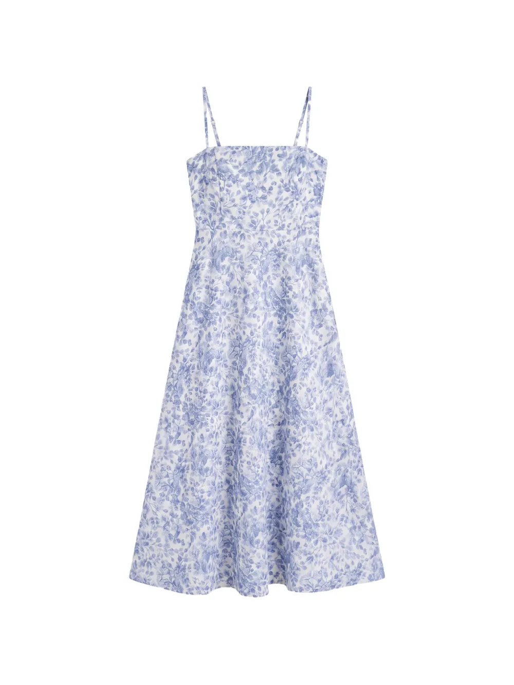 Reformation Monette jurk met bloemenprint Wit