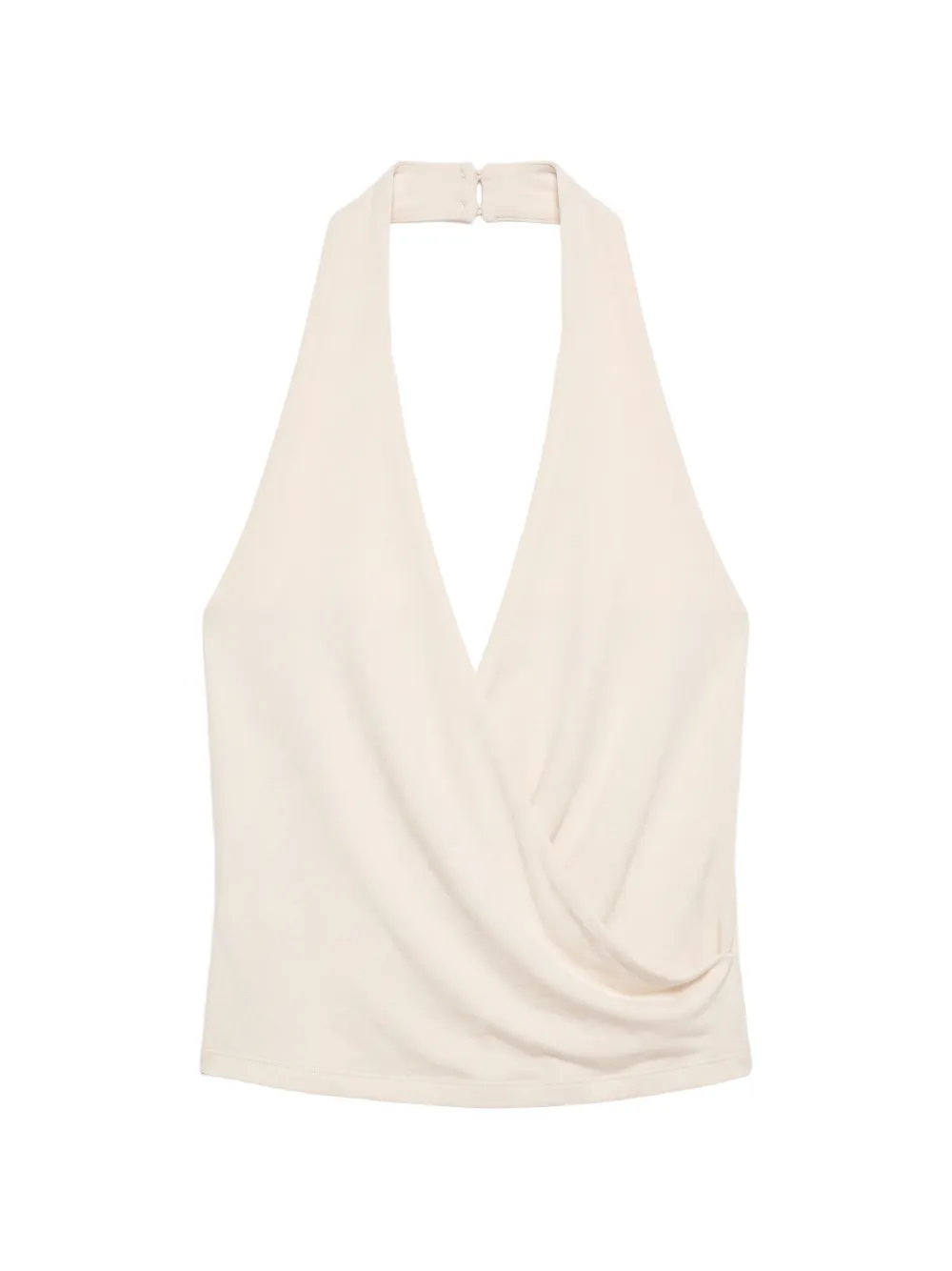 Reformation Lois halterneck wrap top