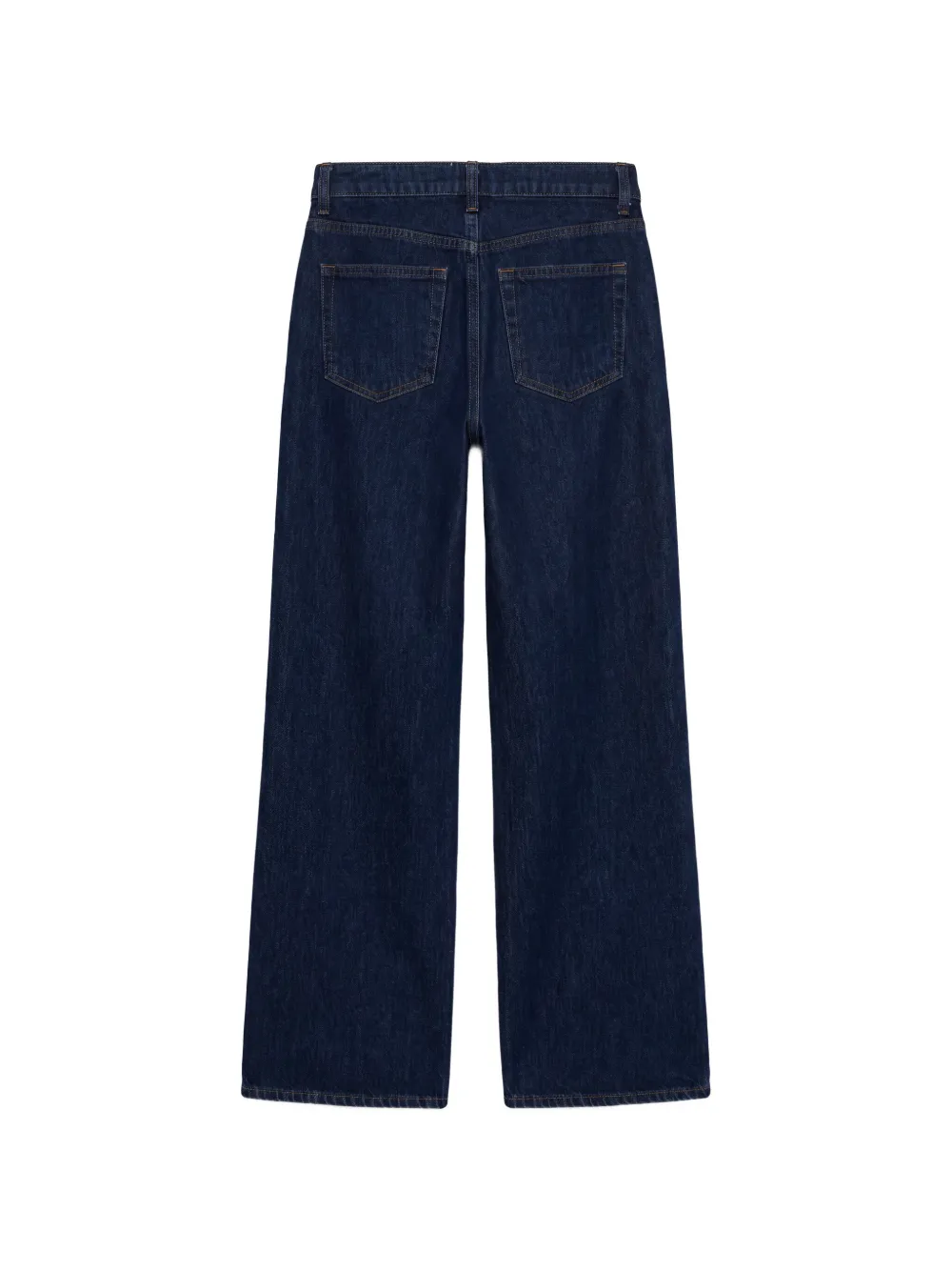 Reformation Cary slouchy wide-leg jeans Blauw
