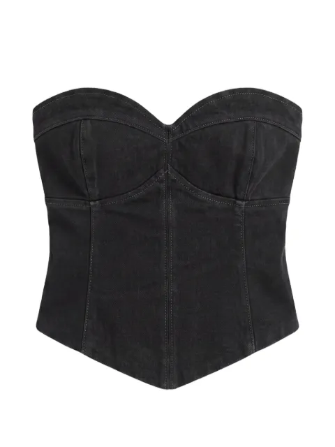 Reformation Kamila denim top