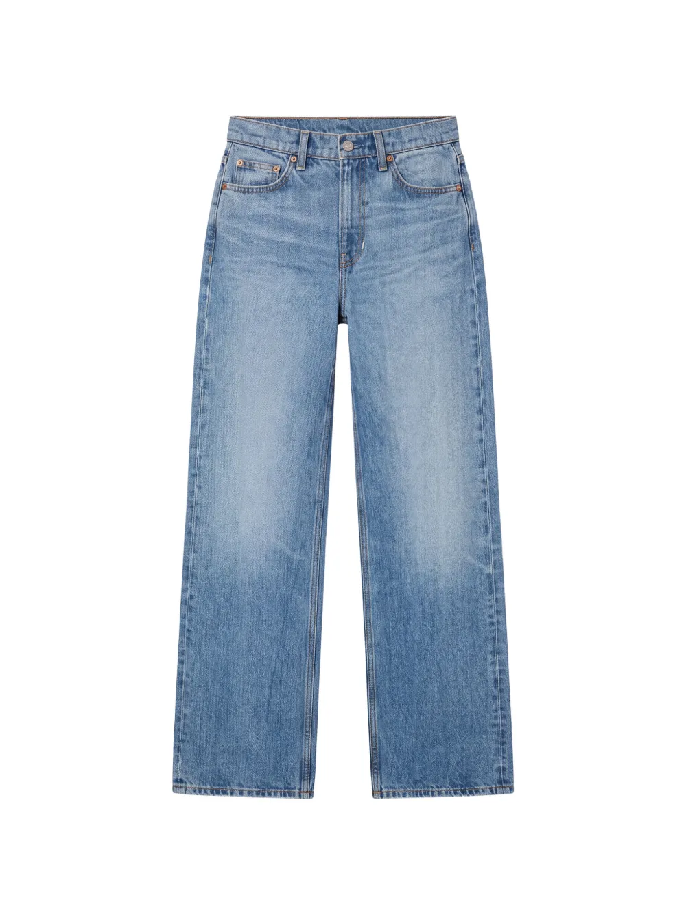 Reformation Cary slouchy wide-leg jeans