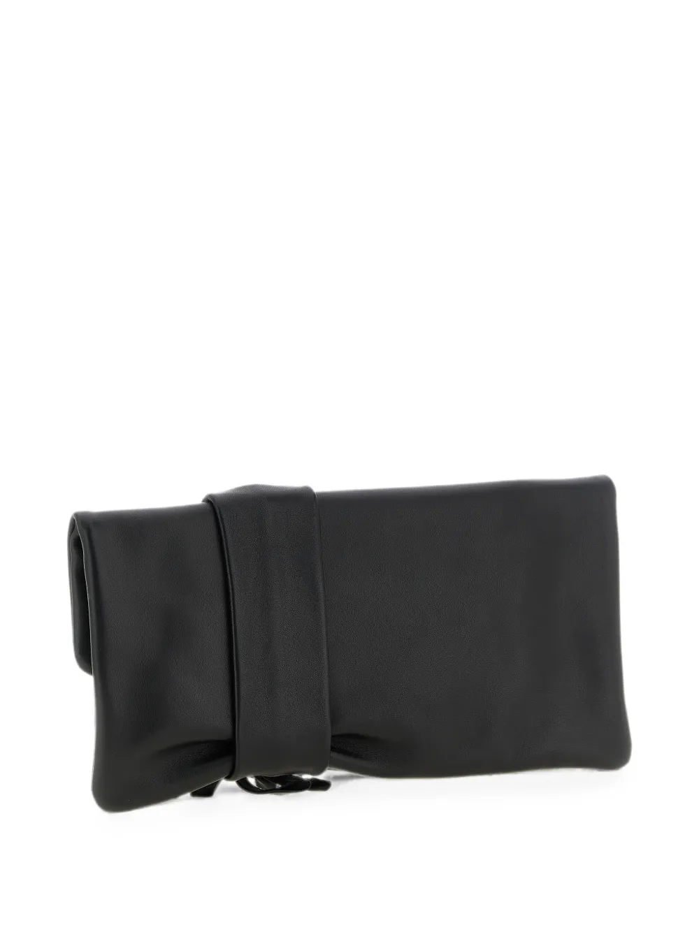 Jimmy Choo Zandra clutch met bloemapplicatie Zwart