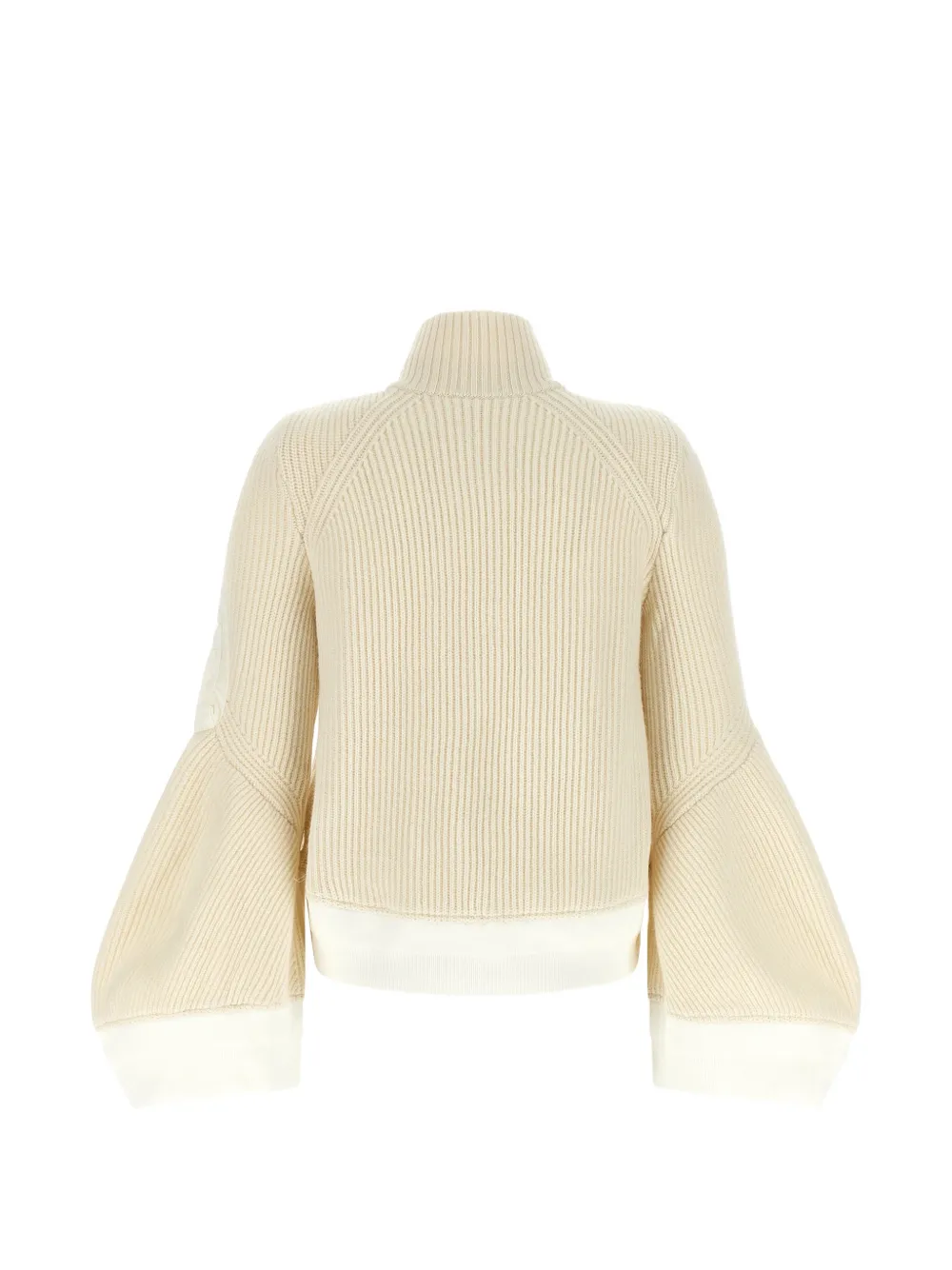 sacai Ribgebreid jack Beige