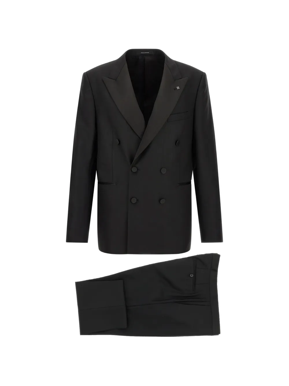 Tagliatore Bruce double-breasted tuxedo suit - Nero