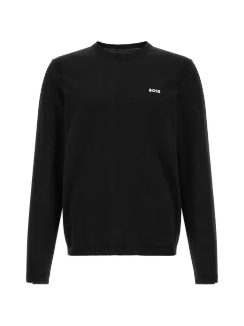 BOSS Ever cotton T-shirt with contrasting logo