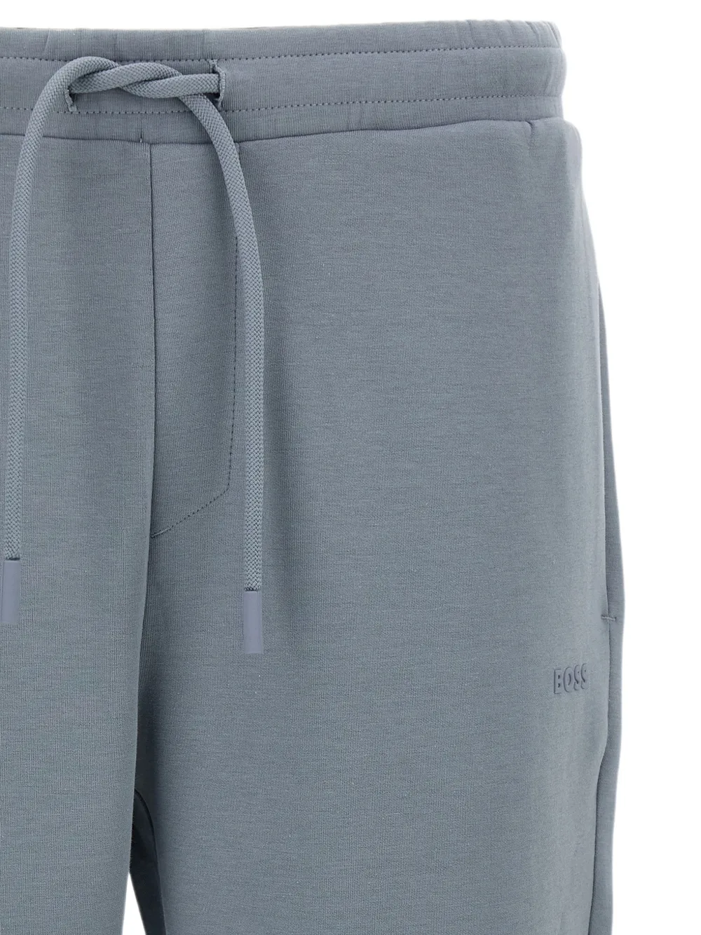 BOSS Trainingsbroek met logoprint Grijs