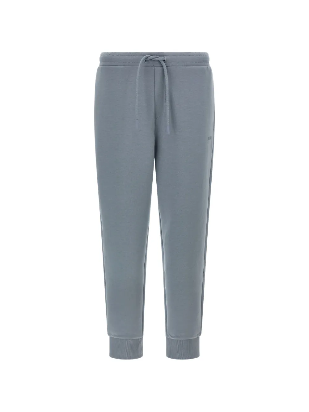 BOSS logo-print drawstring track pants - Grigio