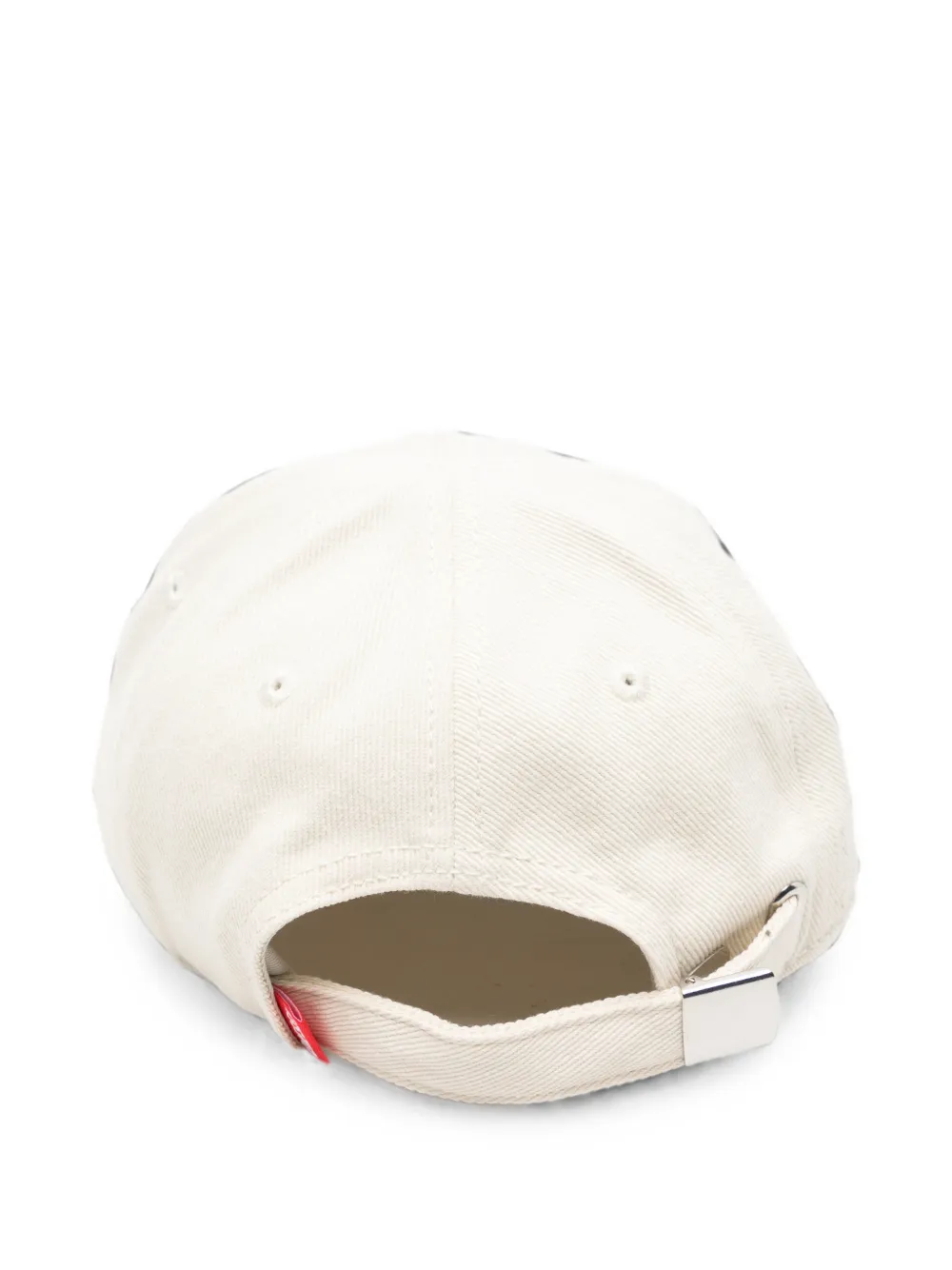 Diesel C-Rit honkbalpet verfraaid met stras Beige