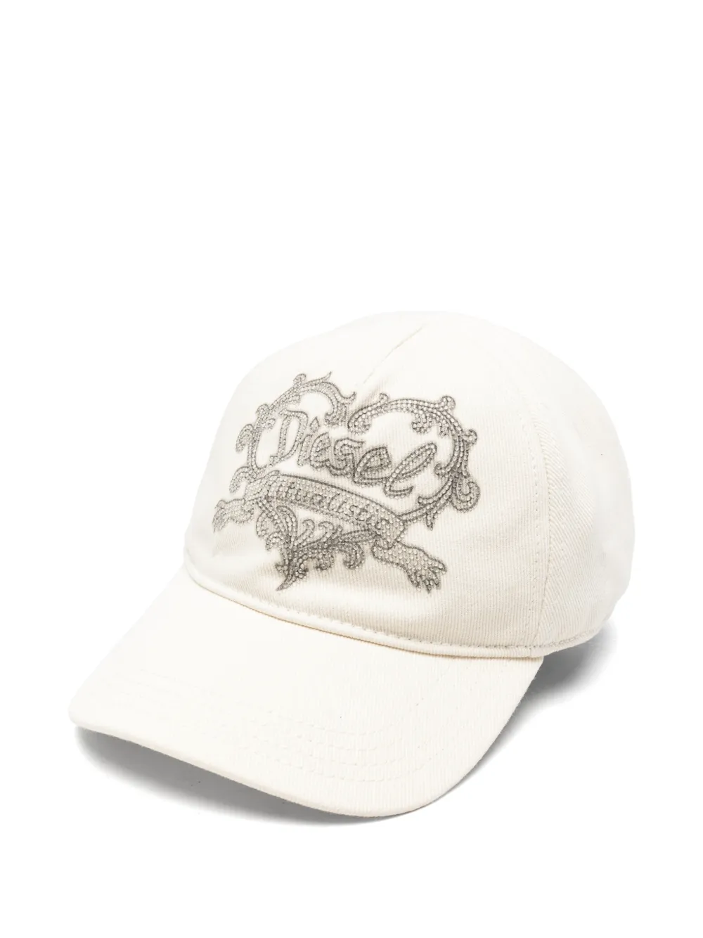 Diesel C-Rit rhinestone-embellished baseball cap - Toni neutri