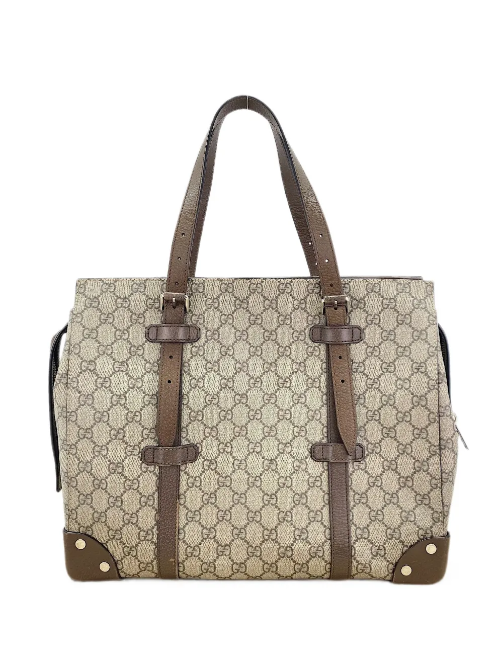 Gucci Pre-Owned 2000s GG Supreme tote bag - Braun