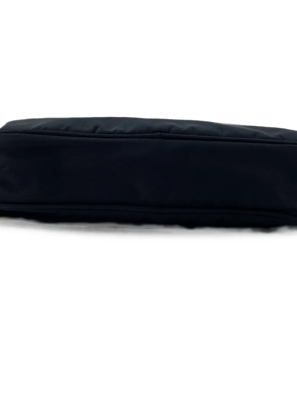 Pre-owned Prada 2000-2010 Re-nylon Belt Bag In ブラック