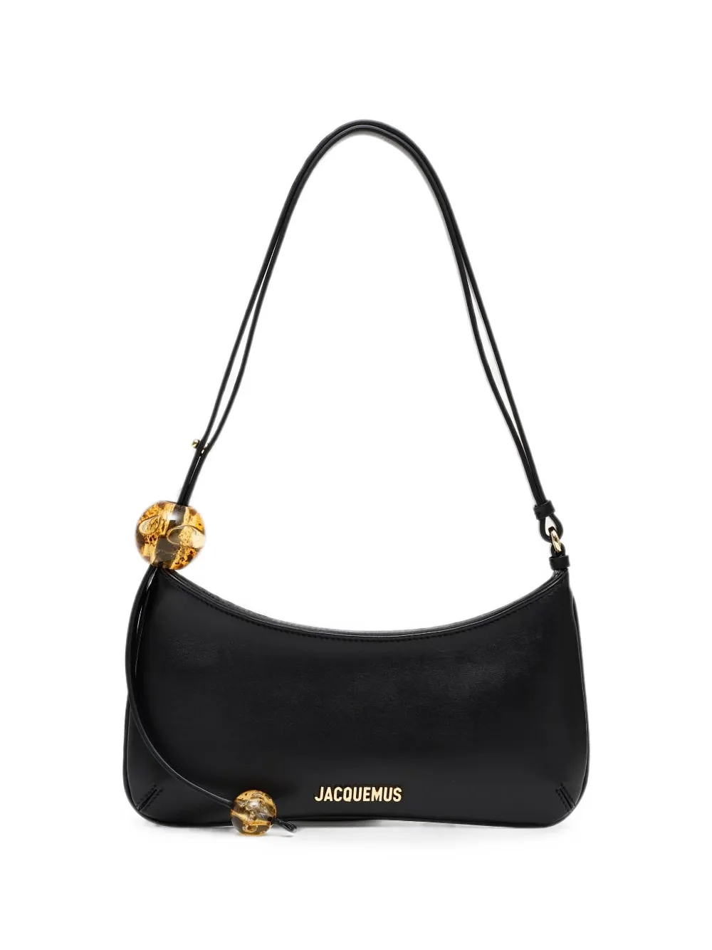 Jacquemus The Bisou Perle shoulder bag - Black