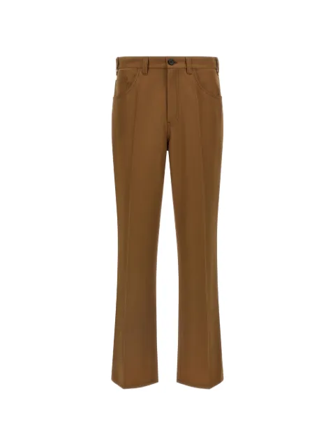 Marni pressed-crease trousers