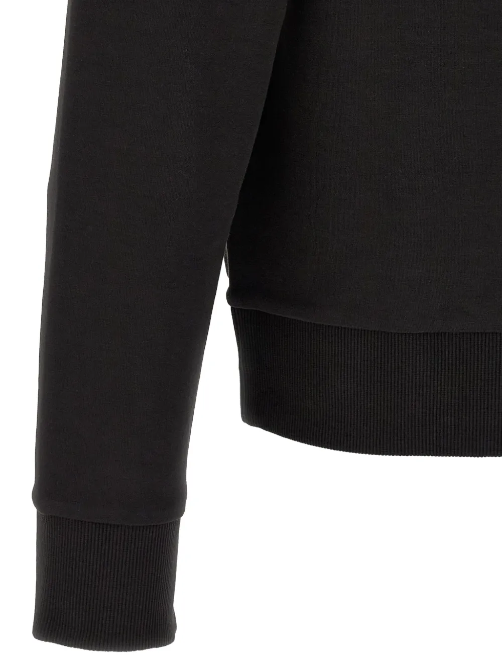 BOSS Hoodie met rits Blauw