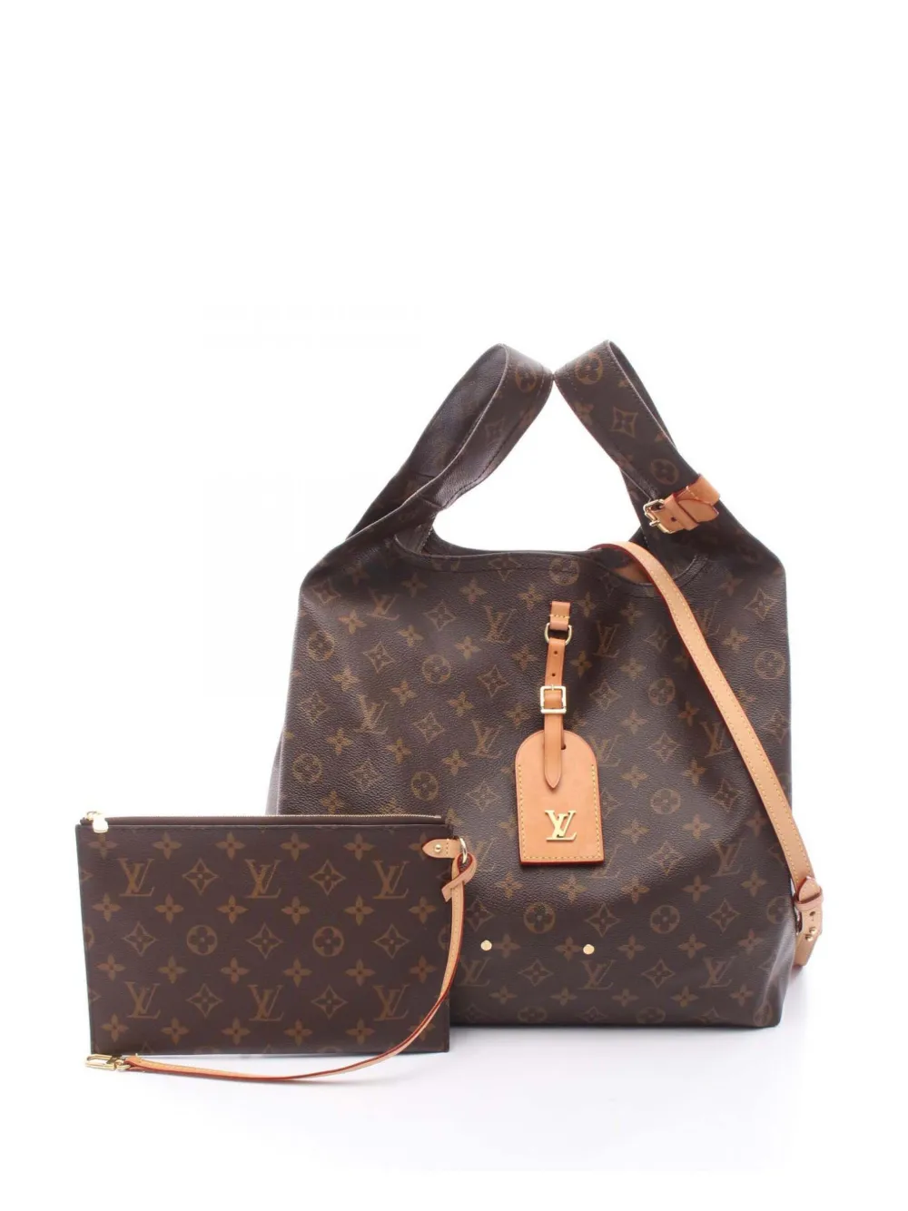 Louis Vuitton Pre-Owned Borsa a tracolla Atlantis GM con monogramma 2021-2026 - Marrone