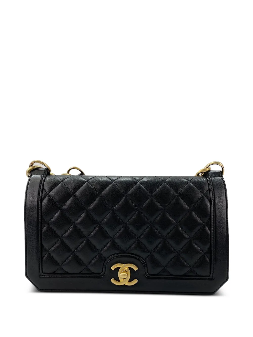 CHANEL Pre-Owned 2017-2018 Matelassé 25 shoulder bag - Nero