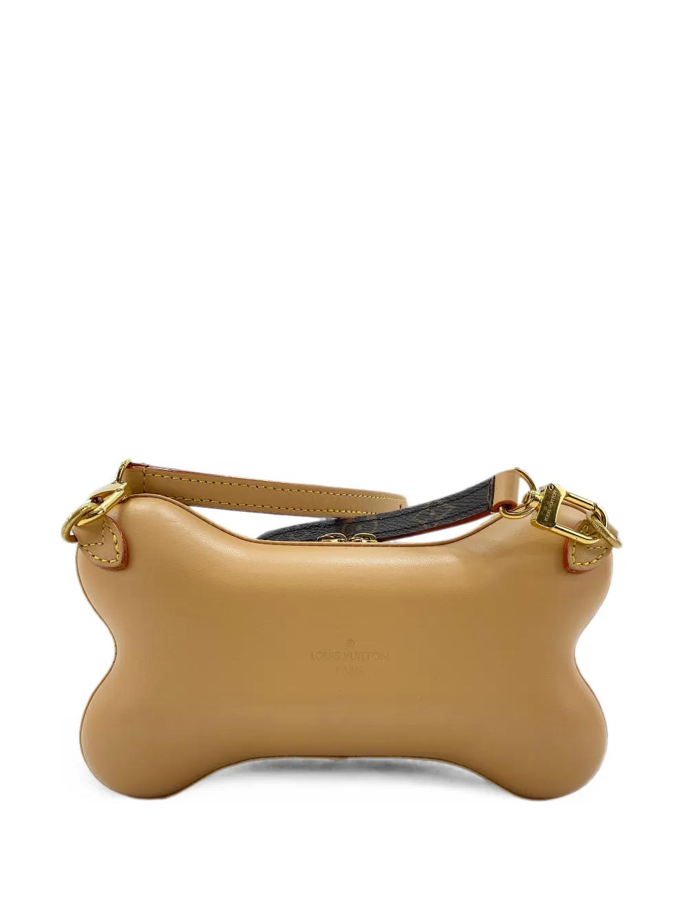 Louis Vuitton Pre-Owned Monogram bone shoulder bag - Brown