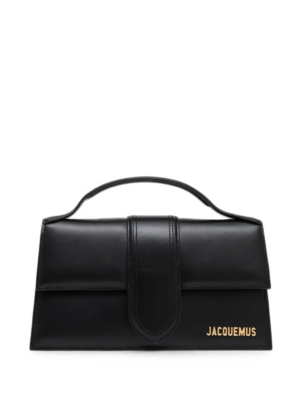 Jacquemus Le Grand Bambino suède shopper Zwart