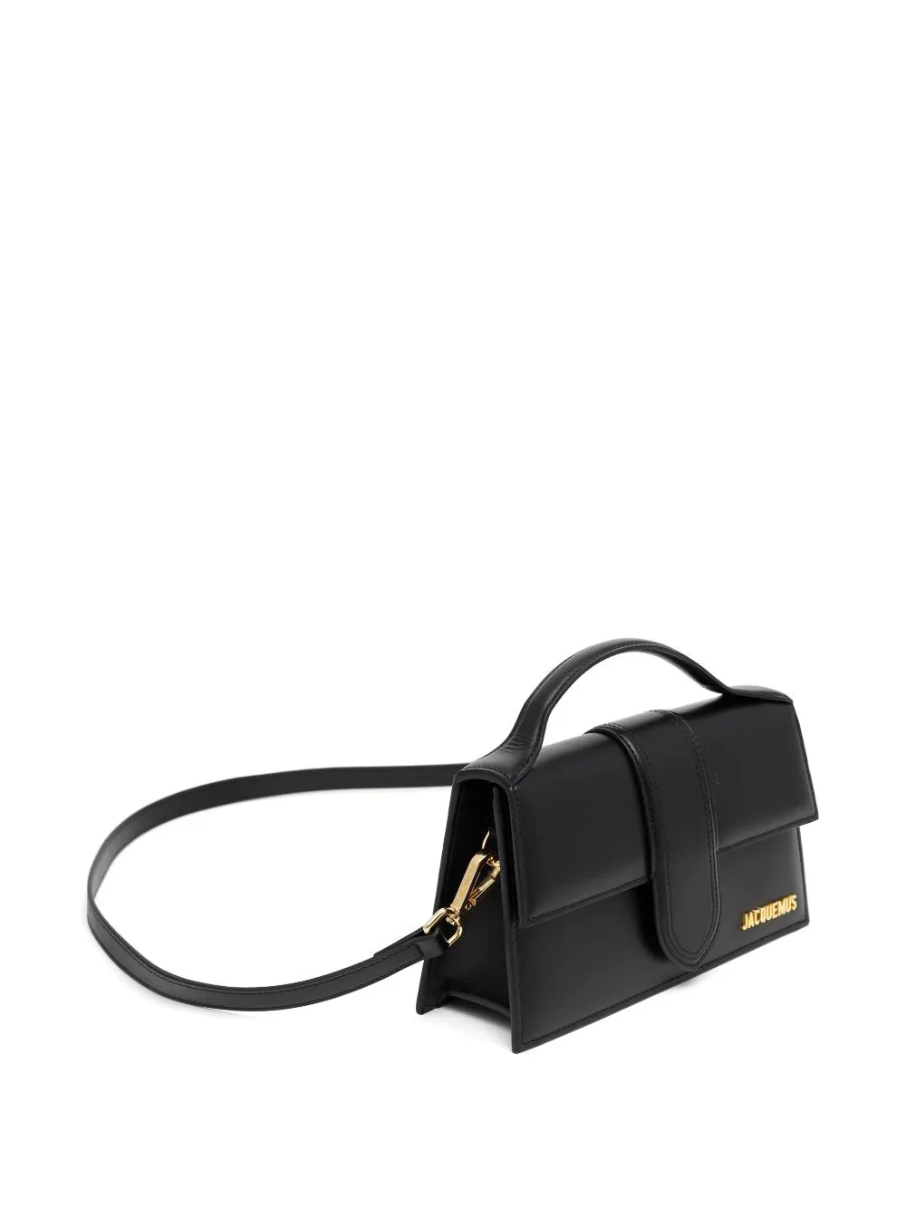 Jacquemus Le Grand Bambino suède shopper Zwart