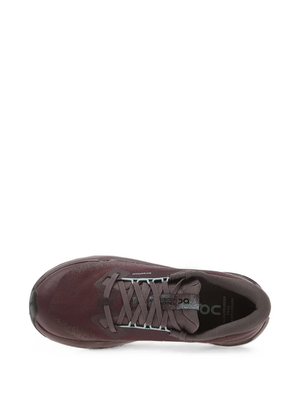On Cloudsurfer Trail 2 waterproof sneakers Paars