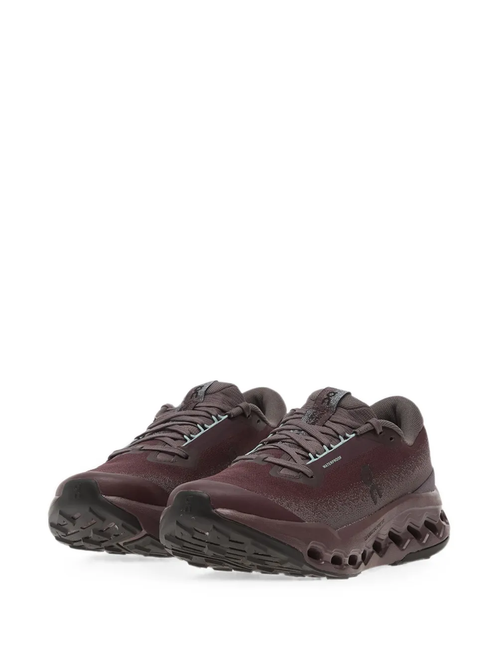 On Cloudsurfer Trail 2 waterproof sneakers Paars