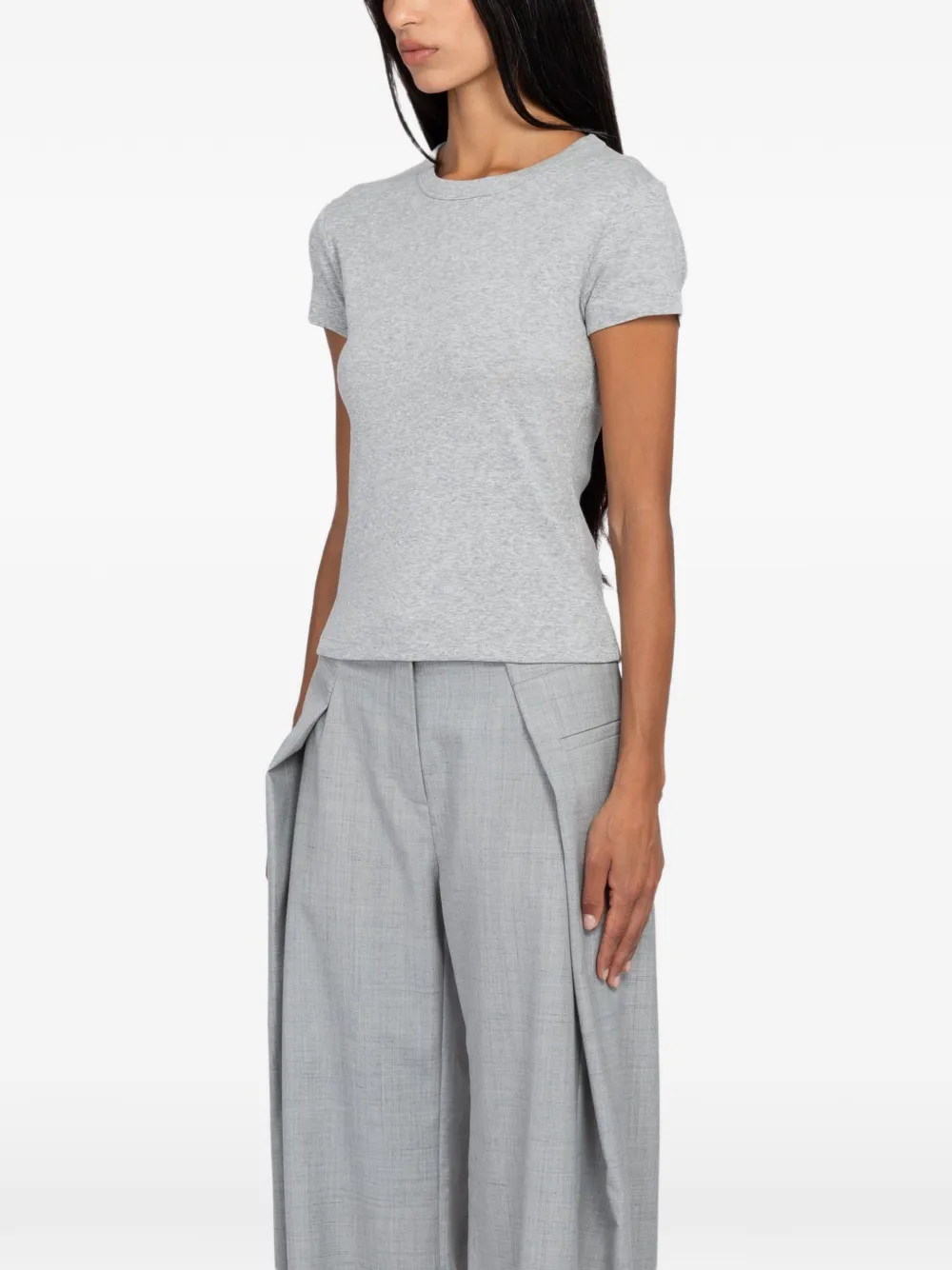 St. Agni T-shirt met ronde hals Grijs
