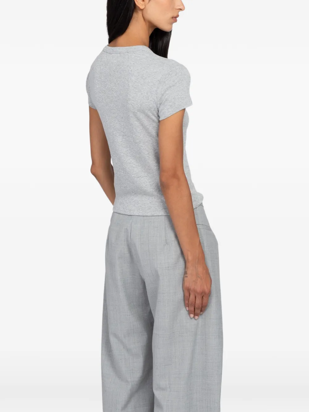 St. Agni T-shirt met ronde hals Grijs