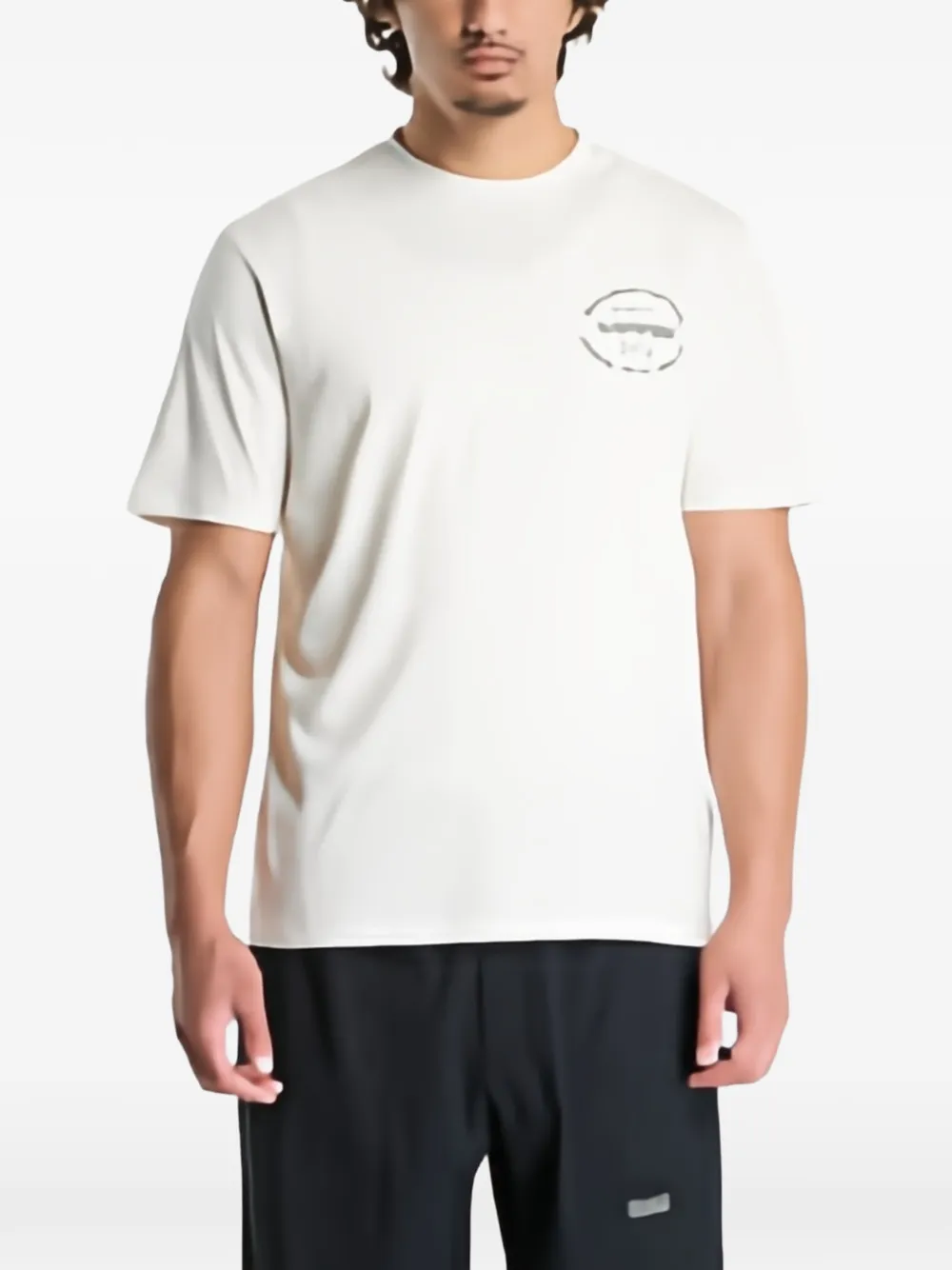 Napapijri logo-print short-sleeve T-shirt - Toni neutri