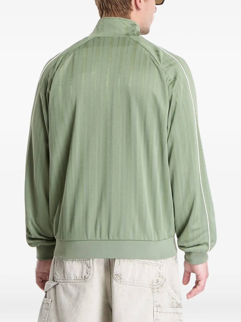 karl kani Signature Shadow jack met zijstreep Groen