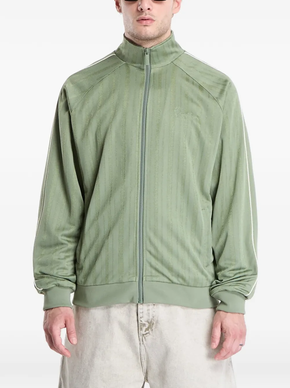 Karl Kani Signature Shadow Side-stripe Jacket In Multi