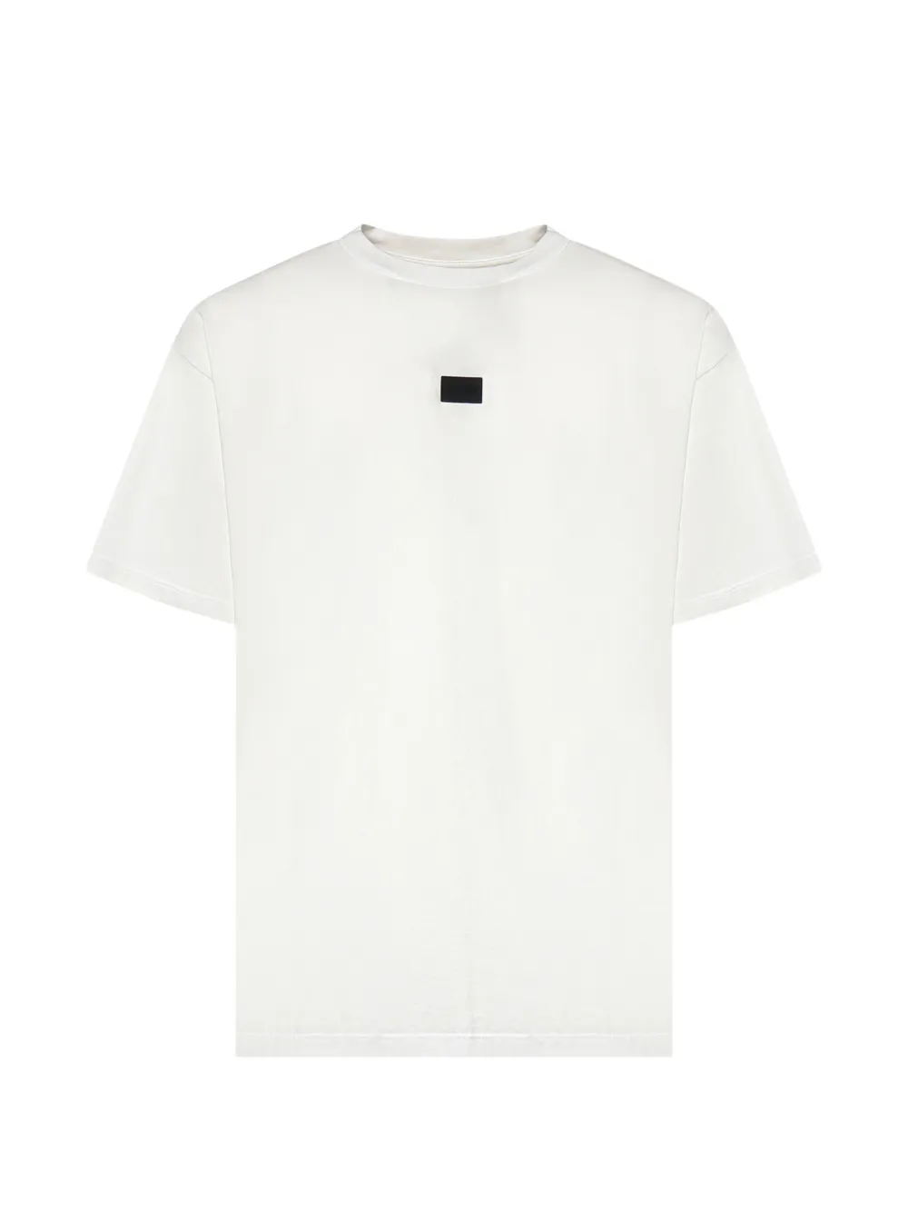 MM6 Maison Margiela logo-patch cotton T-shirt - Bianco