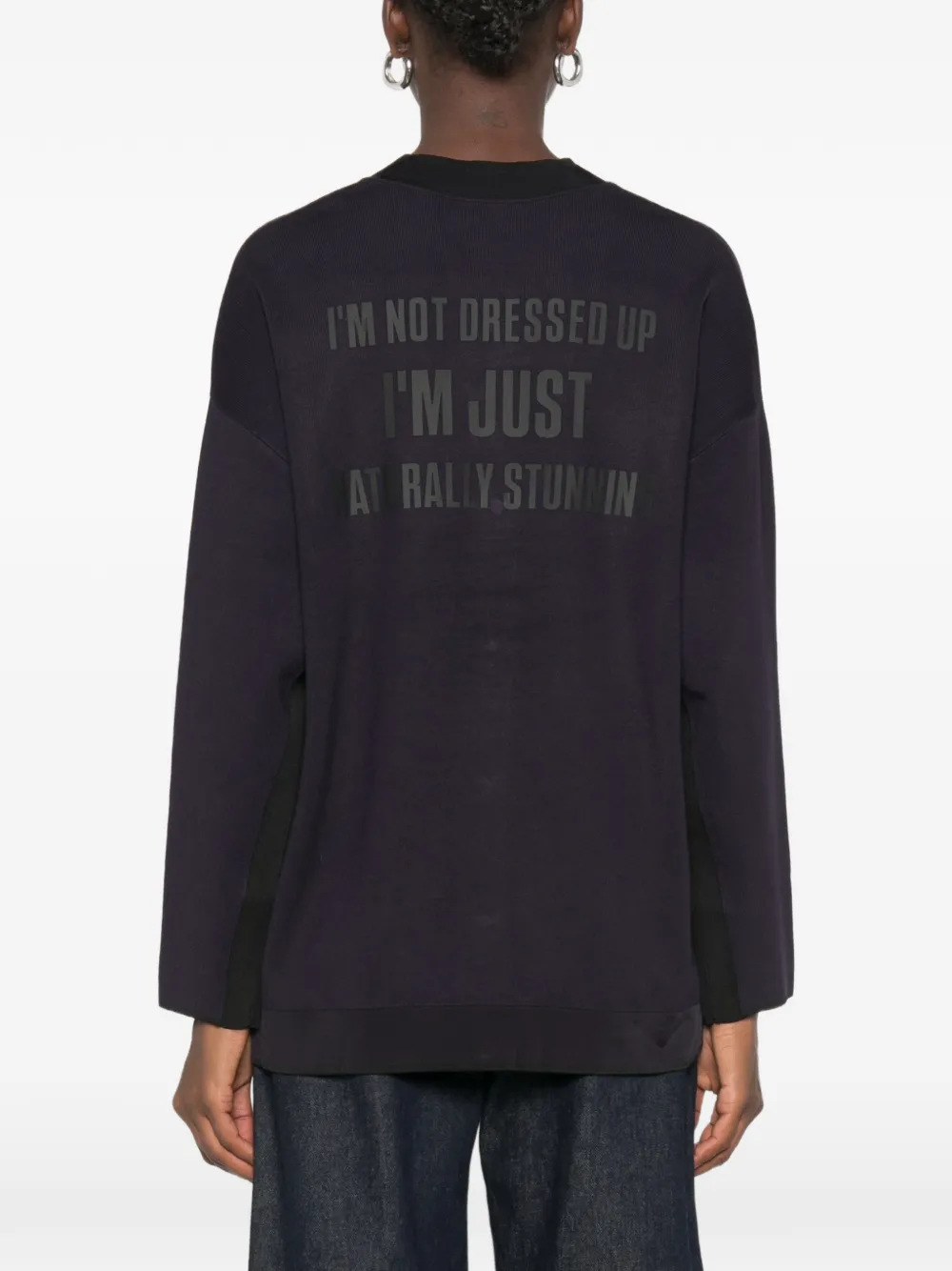 Elisabetta Franchi Button-up vest met V-hals Zwart