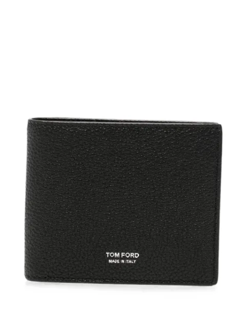 TOM FORD logo-print leather wallet