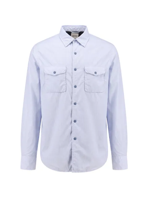 ASPESI vertical-stripe chest-pockets shirt