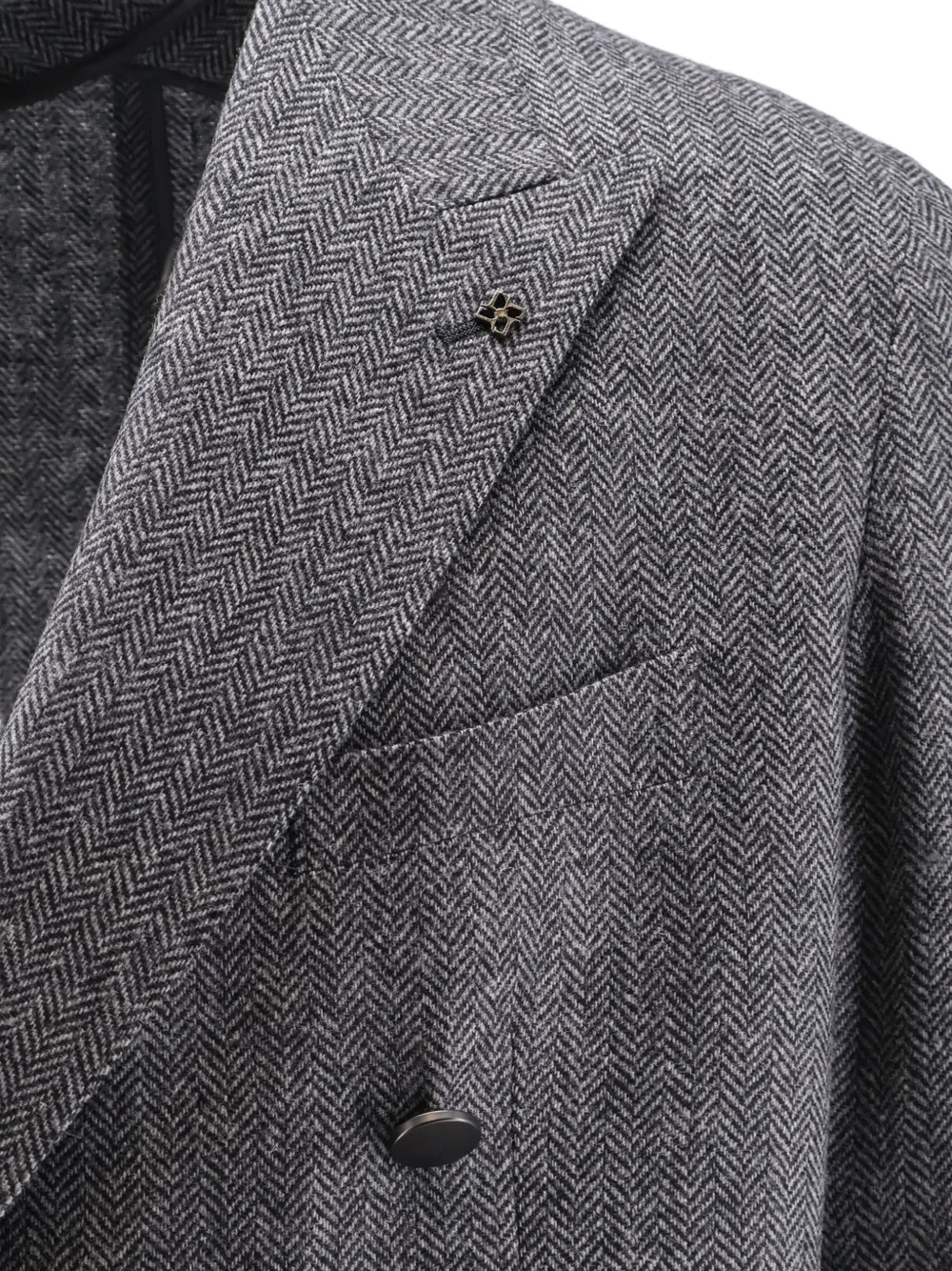 Tagliatore Blazer met dubbele rij knopen Grijs