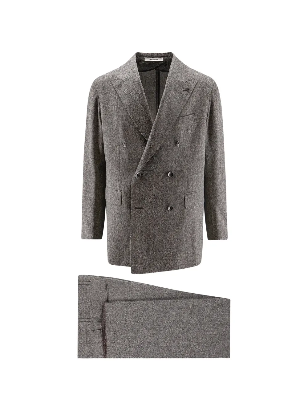 Tagliatore double-breasted peak-lapels suit - Grau