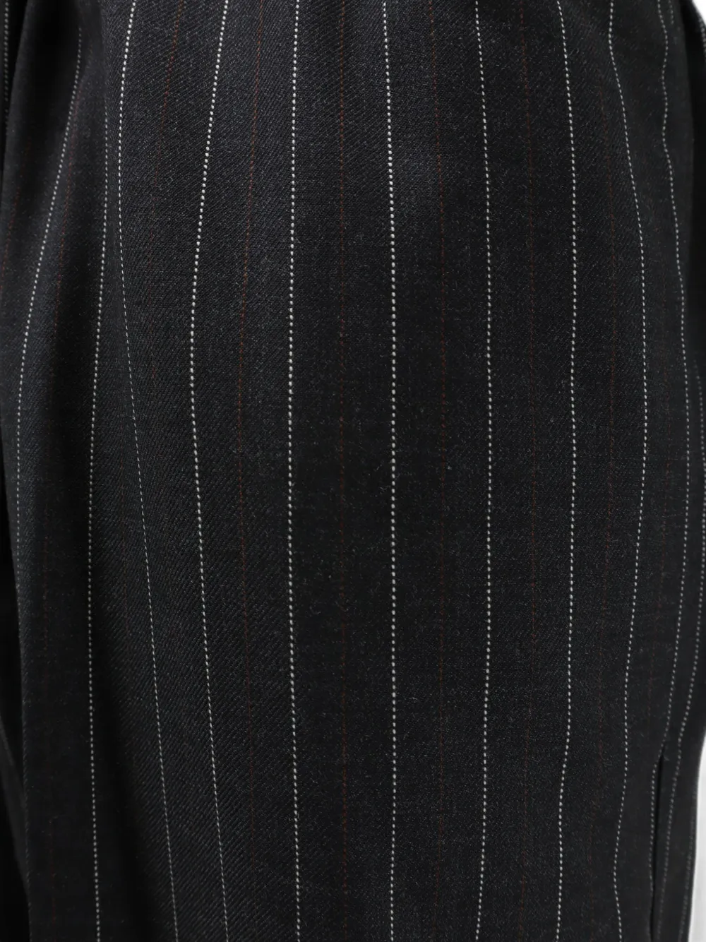 Semicouture Broek met krijtstreep Grijs