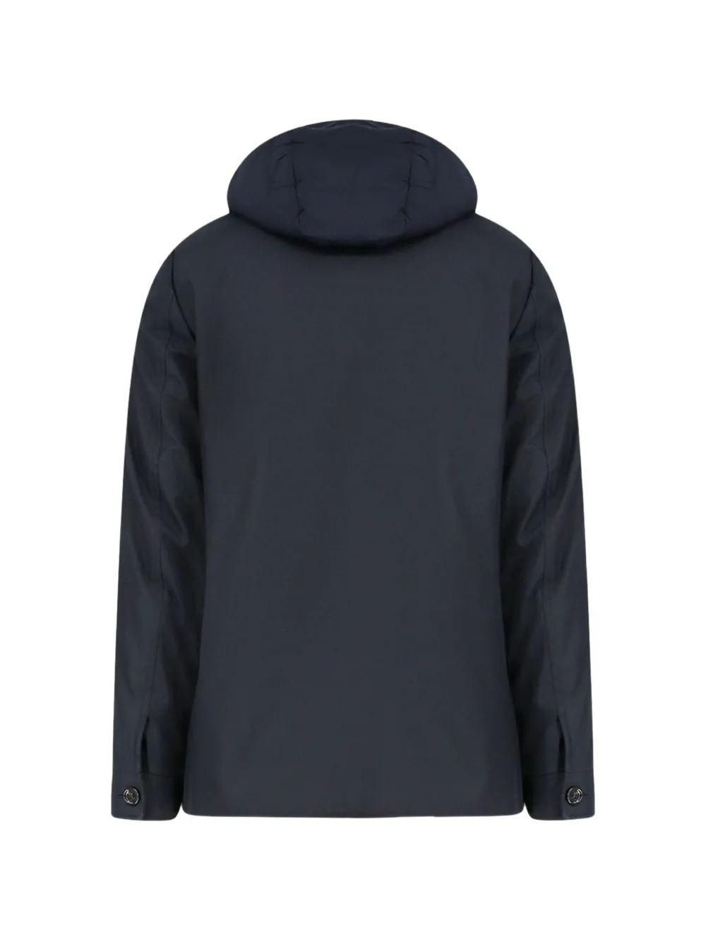 Moorer Jack met capuchon Blauw