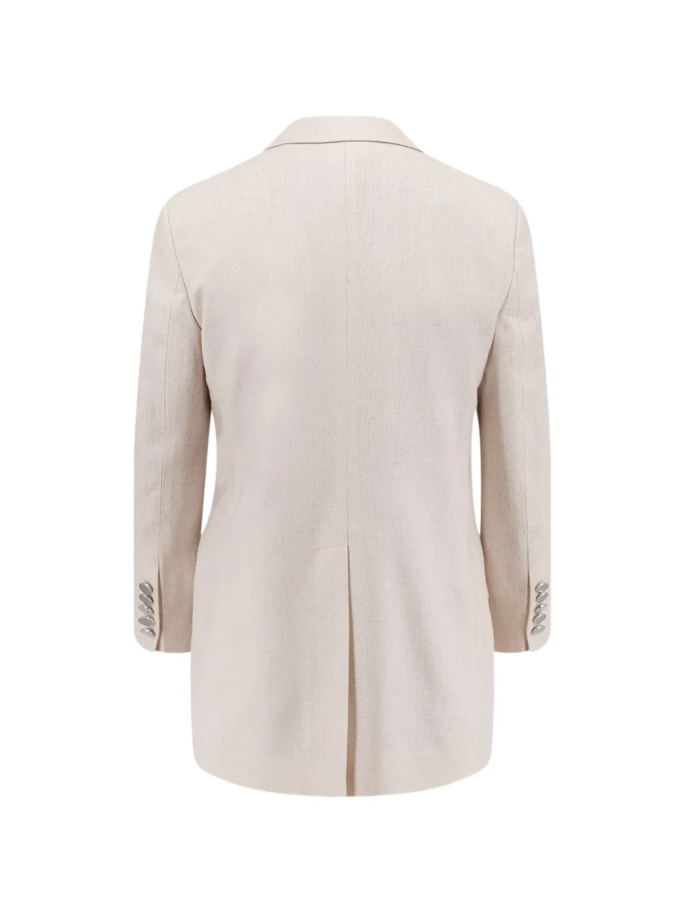 SAULINA Antonia zijden blazer Beige