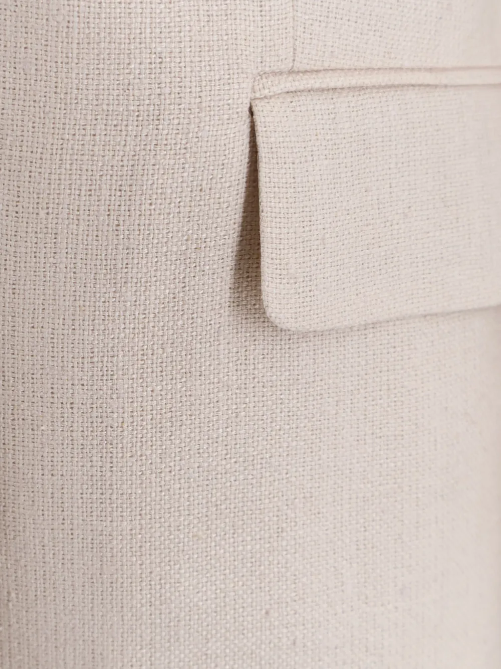 SAULINA Antonia zijden blazer Beige