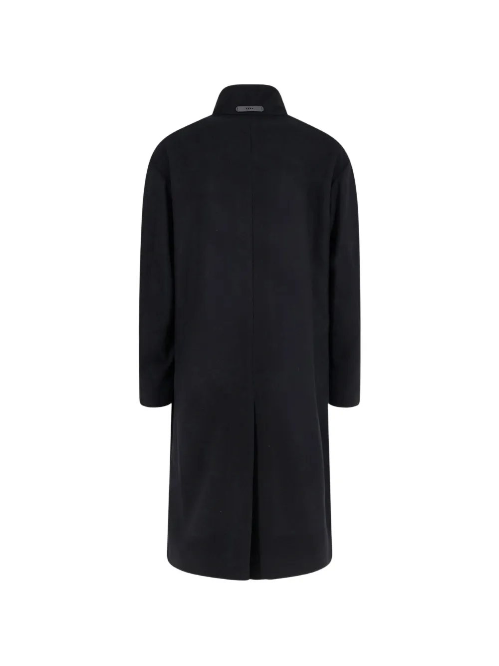 Hevo Button-up jas met hoge hals Zwart