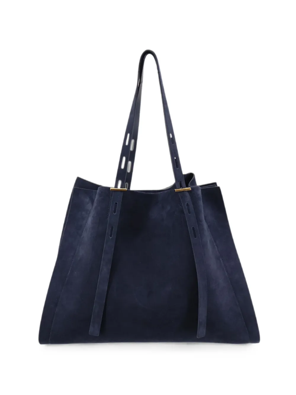 MINOBOSSI Paula suede shoulder bag - Blau