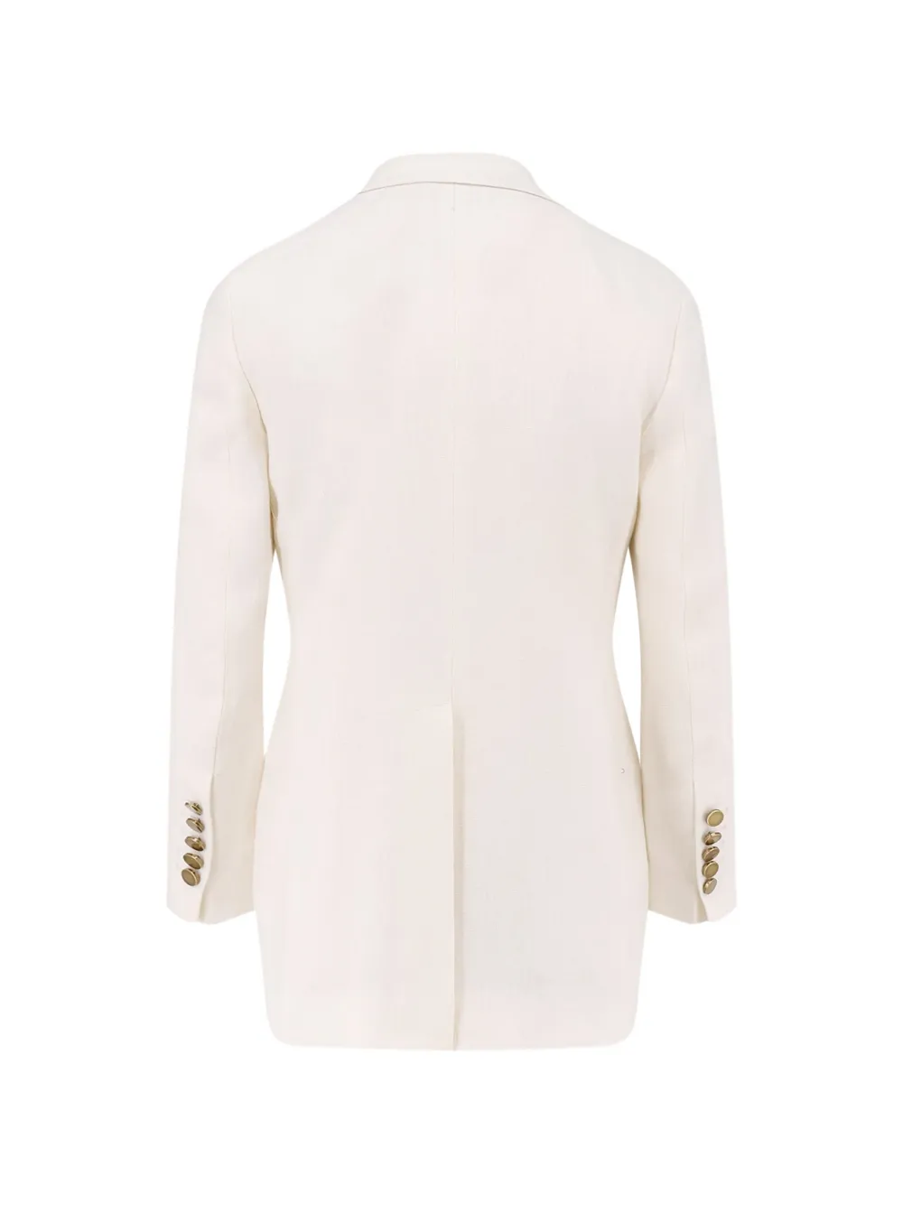 SAULINA Blazer met enkele rij knopen Wit
