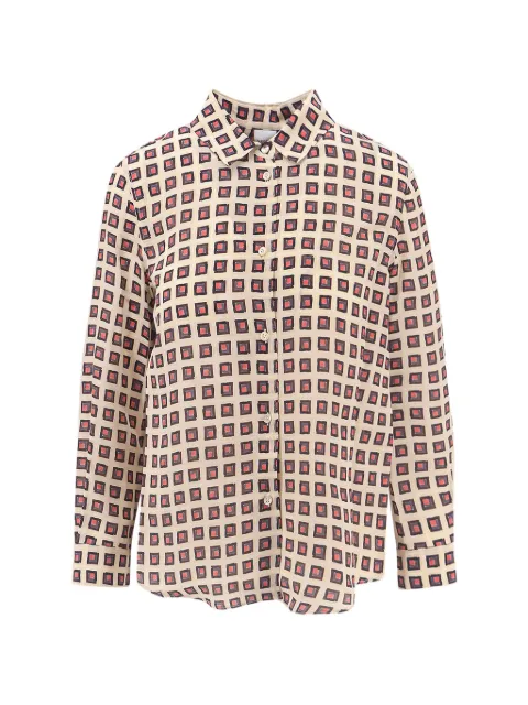 ASPESI geometric-print shirt