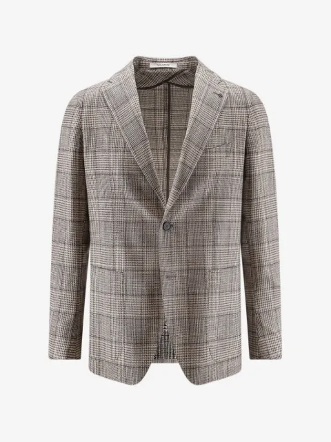 Tagliatore Prince of Wales check blazer