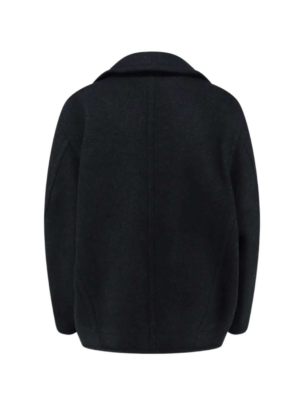 Semicouture Jas met brede revers Grijs