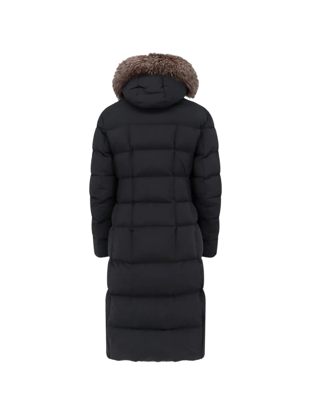 Moorer Zagara-KN oversized jas Zwart
